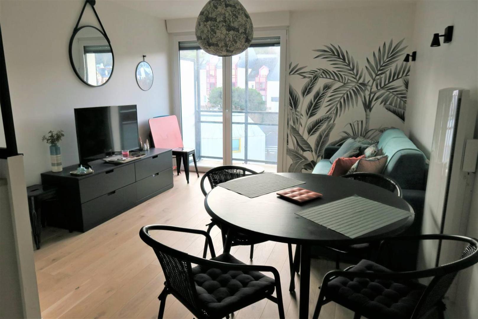 Bel Appartement Neuf Plage De Trestraou A Perros-Guirec - Ref 862 Ngoại thất bức ảnh